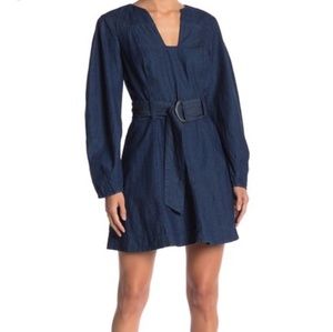 NWOT Free People Karmen Cotton Denim Dress